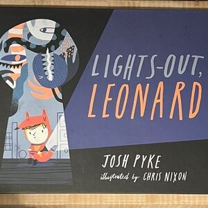 Lights-Out, Leonard by Josh Pyke - Blue and Orange Kids Learning Book